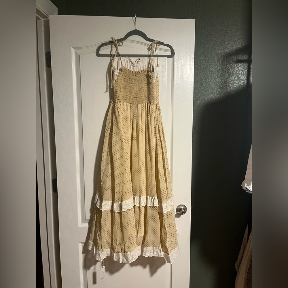 NWT Christy dawn Emma dress in sandstone dot - Picture 10 of 14